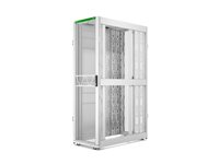 APC NetShelter SX Gen 2 - Rack skåp - 1991 H x 600 B x 1200 D mm, med sidor - golvstående - vit - 42U - 19" - TAA-kompatibel - för P/N: SC500RM1U, SMT1000RM1U, SMT750RM1U, SMT750RM2UCNC, SRTL2K2RM1UWC, SRTL3KRM1UIC AR3300W2