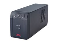 APC Smart-UPS SC 620VA - UPS - AC 230 V - 390 Watt - 620 VA - RS-232 - utgångskontakter: 4 - grå SC620I