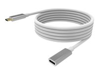 Vision Techconnect - USB-förlängningskabel - 24 pin USB-C (hane) till 24 pin USB-C (hona) - 2 m TC 2MUSBCEXT