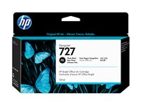 HP 727 - 130 ml - foto-svart - original - DesignJet - bläckpatron - för DesignJet T1500, T1530, T2500, T2530, T920, T930 B3P23A