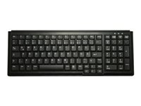 Active Key AK-7000 - Tangentbord - PS/2 - amerikansk - svart AK-7000-P-B/US