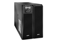 APC Smart-UPS SRT 10000VA - UPS (rackmonterbar/extern) - AC 230 V - 10 kW - 10000 VA - Ethernet 10/100, USB - utgångskontakter: 14 - 6U - svart SRT10KXLI