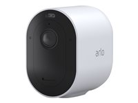 Arlo Pro 4 - Nätverksövervakningskamera - utomhusbruk, inomhusbruk - väderbeständig - färg (Dag&Natt) - 4 MP - 2560 x 1440 - ljud - trådlös - Wi-Fi - USB 2.0 - H.264, H.265 - DC 5 V (paket om 4) VMC4450P-100EUS