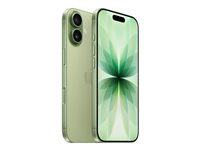 Apple iPhone 17 - 5G smartphone - dual-SIM / Internminne 256 GB - OLED-skärm - 6.3" - 2622 x 1206 pixlar (120 Hz) - 2 bakre kameror 48 MP, 48 MP - front camera 18 megapixlar - salvia MG6N4QN/A