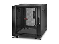 APC NetShelter SX - Rack skåp - svart - 12U - 19" - TAA-kompatibel - för P/N: SMT2200RM2UNC, SMTL1500RM3UC, SMTL1500RMI3UC, SMX2KRMLVNCUS, SRT2200RMXLAUS AR3003