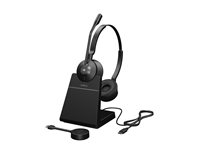 Jabra Engage 55 SE Stereo - Headset - på örat - DECT - trådlös - USB-C via DECT-adapter - Certifierad för Microsoft-teams 9659-475-111