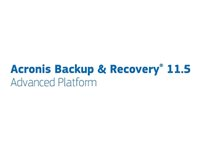 Acronis Advantage Premier - Teknisk support (förnyelse) - för Acronis Backup & Recovery Advanced Server for Windows with Universal Restore and Deduplication - 1 server - Acronis License Program - nivå II (500-1249) - telefonrådgivningsjour - 1 år - 24x7 - svarstid: 1 h - engelska TUIXRPENA72