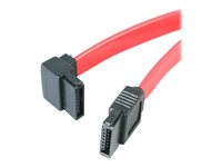 StarTech.com 6in SATA to Left Angle SATA Serial ATA Cable - 6in SATA Cable - left angle SATA Cable - angled SATA Cable - SATA-kabel - Serial ATA 150/300/600 - SATA (R) till SATA (R) - 15.2 cm - vänstervinklad kontakt - röd - för P/N: 25S22M2NGFFR, 25SAT22MSAT, S322M225R, SAT2M2NGFF25, SAT32M225, SAT32MSAT257 SATA6LA1