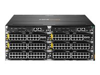 HPE Aruba Networking CX 5420 20p 10M/100M/1G Class4 PoE 2p SFP28 1G/10G/25G TAA Module - Switch - L3 - Administrerad - 20 x 10/100/1000 + 2 x 1 Gigabit / 10 Gigabit / 25 Gigabit SFP28 - främre till bakre luftflöde - insticksmodul - PoE Class 4 - TAA-kompatibel S0U74A