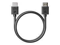 Sennheiser TeamConnect Bar M - Premium hög hastighet - HDMI-kabel med Ethernet - HDMI hane till HDMI hane - 1.5 m - för TeamConnect Bar M, S 700120