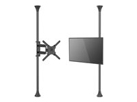 Multibrackets M Floor to Ceiling Mount Pro MBFC1F - Monteringssats (VSA-adapter, extern pålkoppling, 2 förlängningsrör (1,5 m), golv- till takplatta) - för LCD-display - plast, aluminium, stål - svart - skärmstorlek: 32"-55" 7350073736409