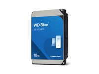 WD Blue - Hårddisk - 10 TB - inbyggd - 3.5" - SATA 6Gb/s - 7200 rpm - buffert: 512 MB WD100EAGZ