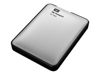 WD My Passport for Mac WDBGCH5000ASL - Hårddisk - krypterat - 500 GB - extern (portabel) - USB 3.0 - silver WDBLUZ5000ASL-EESN
