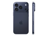 Apple iPhone 17 Pro - 5G smartphone - dual-SIM / Internminne 1 TB - OLED-skärm - 6.3" - 2622 x 1206 pixlar (120 Hz) - 3 st. bakre kameror 48 MP, 48 MP, 48 MP - front camera 18 megapixlar - deep blue MG8R4QN/A