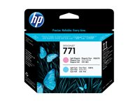 HP 771 - Ljus magenta, ljus cyan - skrivhuvud CE019A