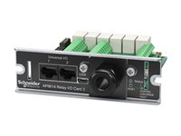 APC Network Management Card - Adapter för administration på distans - SmartSlot - 10/100 Ethernet x 2 + torr kontakt - för P/N: SRT8KRMXLT-IEC AP9614