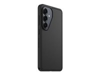 OtterBox Symmetry Series - Baksidesskydd för mobiltelefon - polykarbonatskikt, syntetiskt gummi - svart - för Samsung Galaxy S26 77-000028