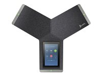 Poly Trio C60 - VoIP-konferenstelefon - med Bluetooth interface - IEEE 802.11a/b/g/n/ac (Wi-Fi) / Bluetooth 5.0 - 5-vägs samtalsförmåg - SIP, SRTP, SDP - 3 linjer 849B4AA#ABB