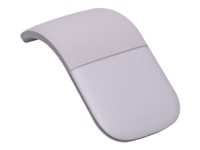 Microsoft Arc Mouse - Mus - optisk - 2 knappar - trådlös - Bluetooth 4.1 LE - lila ELG-00024