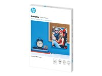 HP Everyday Photo Paper - Blank - A4 (210 x 297 mm) - 200 g/m² - 100 ark fotopapper - för Officejet 20X, 38XX, 46XX, 52XX, 6000 E609, 68XX, 80XX; Photosmart B110, Wireless B110 Q2510A