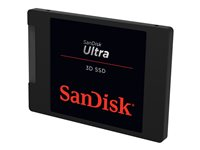 SanDisk Ultra 3D - SSD - 2 TB - inbyggd - 2.5" - SATA 6Gb/s SDSSDH3-2T00-G26