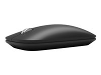 Microsoft Modern Mobile Mouse - Mus - höger- och vänsterhänta - optisk - 3 knappar - trådlös - Bluetooth 4.2 - svart KTF-00003