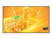 LG 43UH5Q-E - 43" Diagonal klass UH5Q Series LED-bakgrundsbelyst LCD-skärm - digital skyltning med integrerat Pro:Idiom - webOS - 4K UHD (2160p) 3840 x 2160 - kant-LED - svart 43UH5Q-E