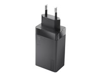 Lenovo 65W USB-C Travel Adapter - Strömadapter - AC 100-240 V - 65 Watt - Europa - svart 40AW0065EU