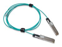 NVIDIA - 200GBase-AOC direktanslutningskabel - QSFP56 till QSFP56 - 50 m - fiberoptisk - halogenfri, Active Optical Cable (AOC) 980-9I455-00H050