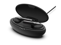 Belkin SoundForm Move - True wireless-hörlurar med mikrofon - inuti örat - Bluetooth - svart PAC001BTBK-GR