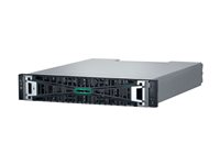 HPE Modular Smart Array 2070 10/25GbE iSCSI LFF Storage - 7th Generation - hårddiskarray - 0 TB - 12 fack (SAS-3) - iSCSI (10 GbE), iSCSI (25 GbE) (extern) - kan monteras i rack - 2U S1H43A