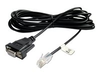 APC - Seriell kabel - RJ-45 (hane) till DB-9 (hona) - 4.57 m - för P/N: SRTL3KRM1UWNC, SRTL8KRM4UT, SRYL15K15XLT18, SRYL15K15XLT24, SRYL5K15XLT18 AP940-1525A