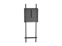 Multibrackets M - Monteringskomponent (montering) - för LCD-skärm/pekskärm - motviktad - stainless steel - svart - skärmstorlek: 55"-86" - monterbar på golv 7350022738836