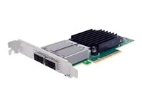 Nvidia ConnectX-6 DX - Nätverksadapter - PCIe - 100 Gigabit QSFP56 x 2 - för PowerEdge R470, R6715, R6725, R770, R7715, R7725 540-BFLM