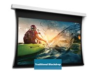 Da-Lite Tensioned DescenderPro - Projektorduk - takmontering - motoriserad - 88.19" (224 cm) - 16:10 - HD Progressive 1.3 - vit 10104716