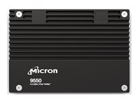 Micron 9550 MAX - SSD - Mixed Use - krypterat - 6.4 TB - inbyggd - 2.5" - PCI Express 5.0 x4 (NVMe) - 256 bitars AES - TCG Opal Encryption 2.0, Self-Encrypting Drive (SED) - TAA-kompatibel (paket om 10) MTFDLAL6T4THB-1BK1DABYYT