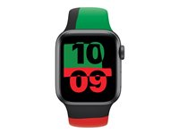 Apple - Band för smart klocka - Vanlig storlek - svart enighet - för Watch Hermès Series 7, Hermès Series 9, SE 3, Series 10, Series 11, Series 8, Series 9 MJ4V3ZM/A