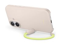 Beats - Baksidesskydd för mobiltelefon - med ställning och kamerakontroll - MagSafe-kompatibilitet - polykarbonat - kalksten - för iPhone 17 MGTL4LL/A