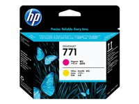 HP 771 - Gul, magenta - skrivhuvud CE018A