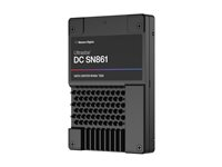WD Ultrastar DC SN861 WUS6BA176PSP9X1 - SSD - datacenter - 7.68 TB - inbyggd - 2.5" - U.2 PCIe 5.0 x4 (NVMe) 0TS2518